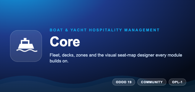 Boat & Yacht Hospitality Management - Core