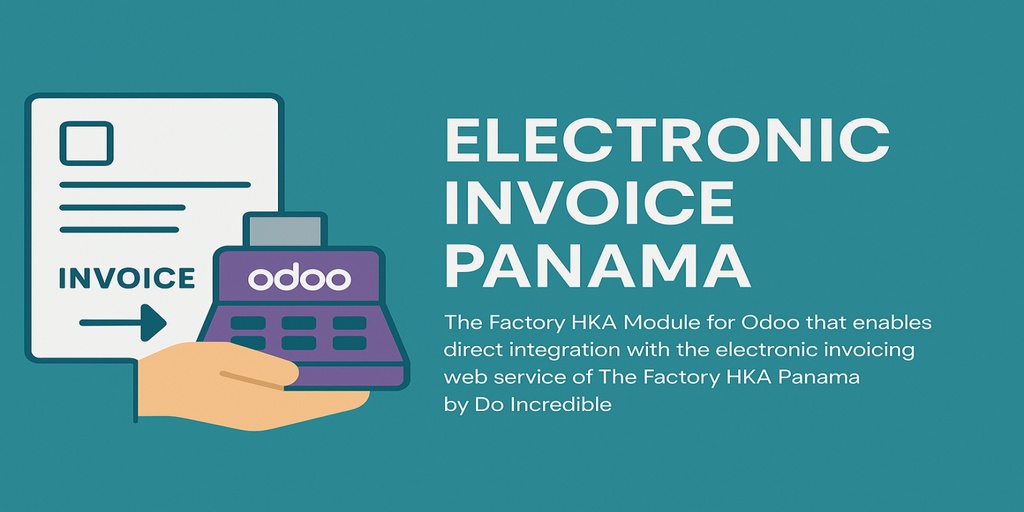 [do_factoryhka_fe_panama-19.0] Electronic Invoice Panama - The Factory HKA (19.0)