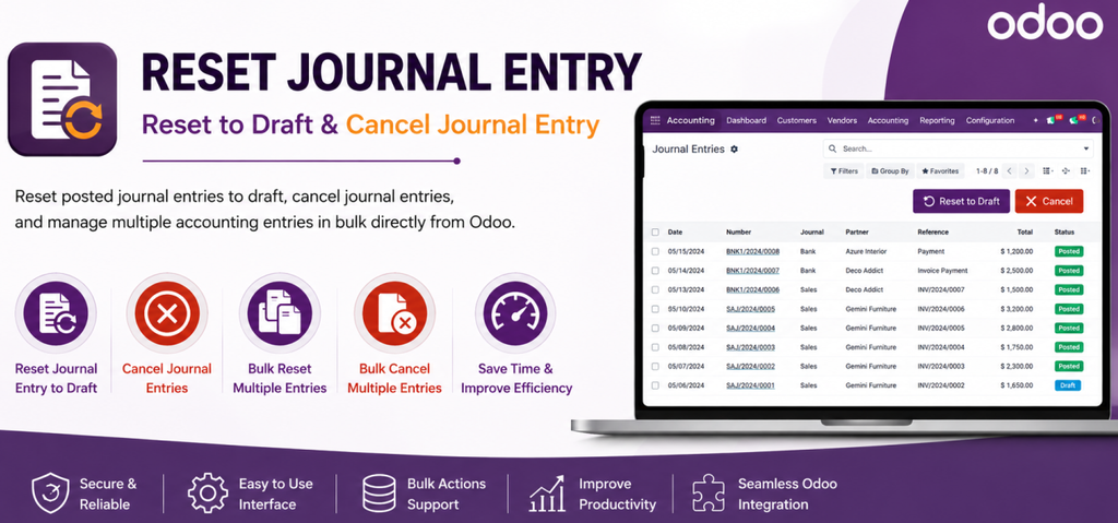 [do_reset_journal_entry-19.0] Reset Journal Entry | Set To Draft and Cancel Journal Entry (19.0)