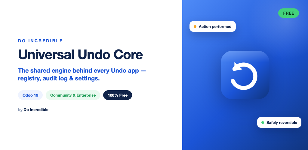 [do_undo_changes-19.0] Universal Undo Core