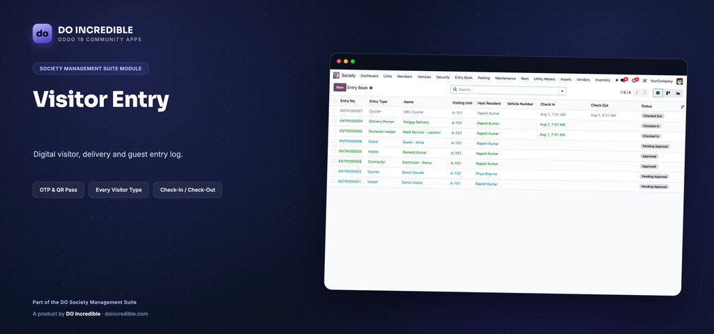 [do_society_entry-19.0] Society Management - Entry Book