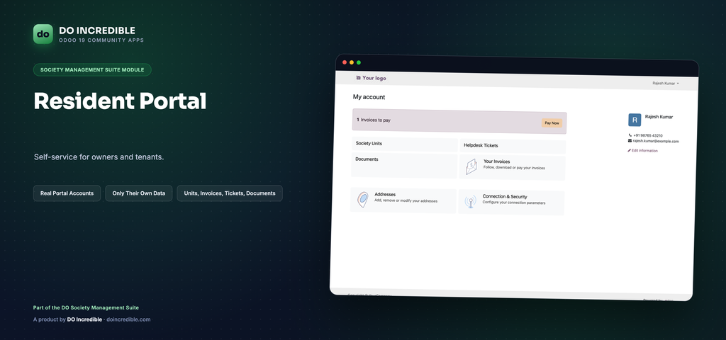 [do_society_portal-19.0] Society Management - Portal