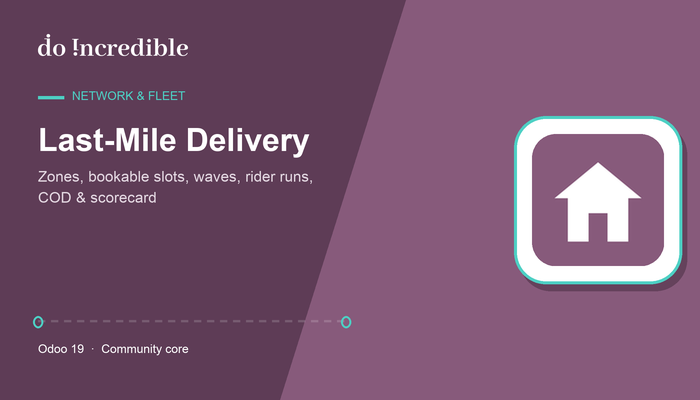 Transport Management Last-Mile Delivery
