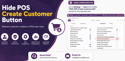 POS Hide Create Customer Button
