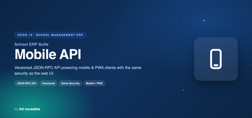 School ERP — Mobile API