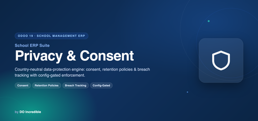 School ERP — Privacy & Consent