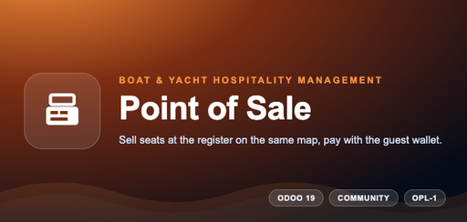 Boat & Yacht Hospitality Management - Point of Sale